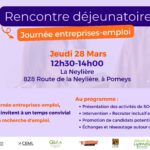 Rencontre déjeunatoire entreprises & candidats locaux dans les Monts du Lyonnais