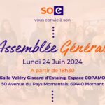 Assemblée Générale Ordinaire SOE 2024