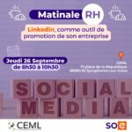 Matinale RH - Linkedin, outil de promotion de son entreprise