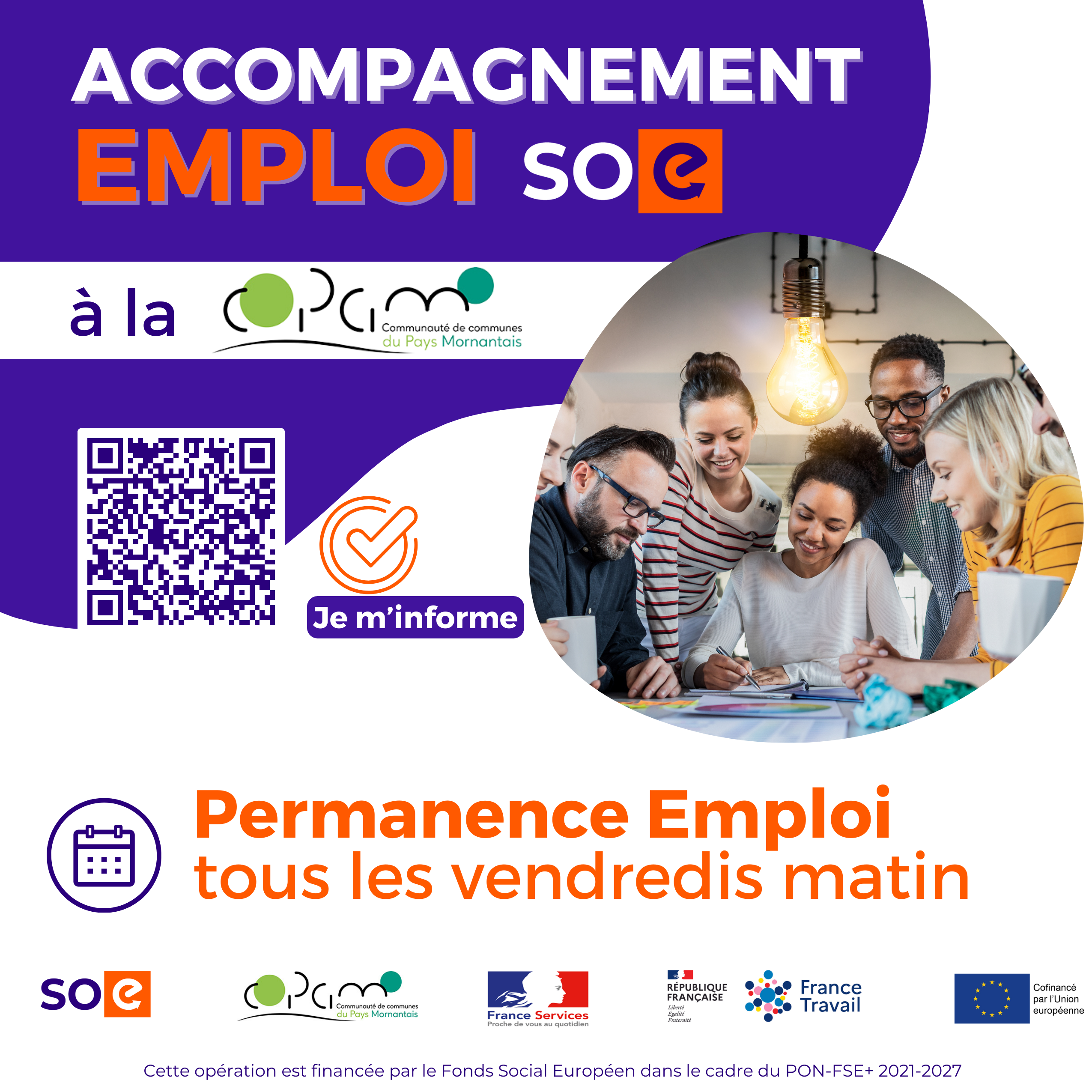 Permanence Emploi à la COPAMO (Mornant 69)