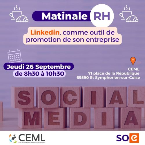 Matinale RH sur Linkedin a la CEML